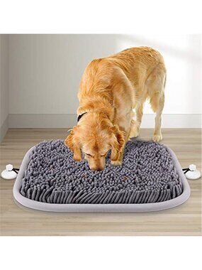 New Snuffle Mat for Dogs, 17'' x 21'' Dog Sniffing Interactive Feeding Game